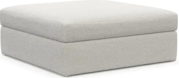 Collin Hybrid Comfort Ottoman - Texel Gray