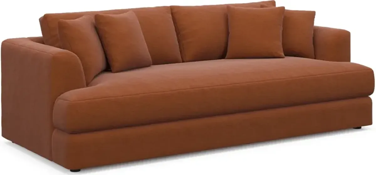 Ridley Foam Comfort Sofa - Merrimac Brick