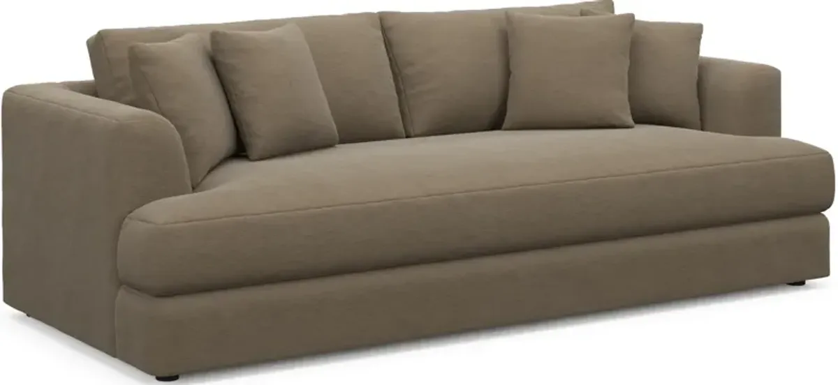 Ridley Foam Comfort Sofa - Merrimac Brownstone