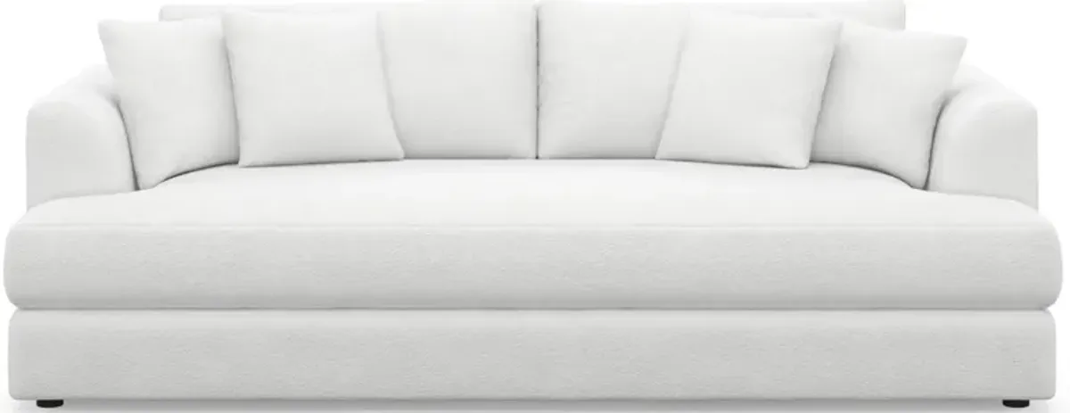 Ridley Foam Comfort Sofa - Lovie Chalk