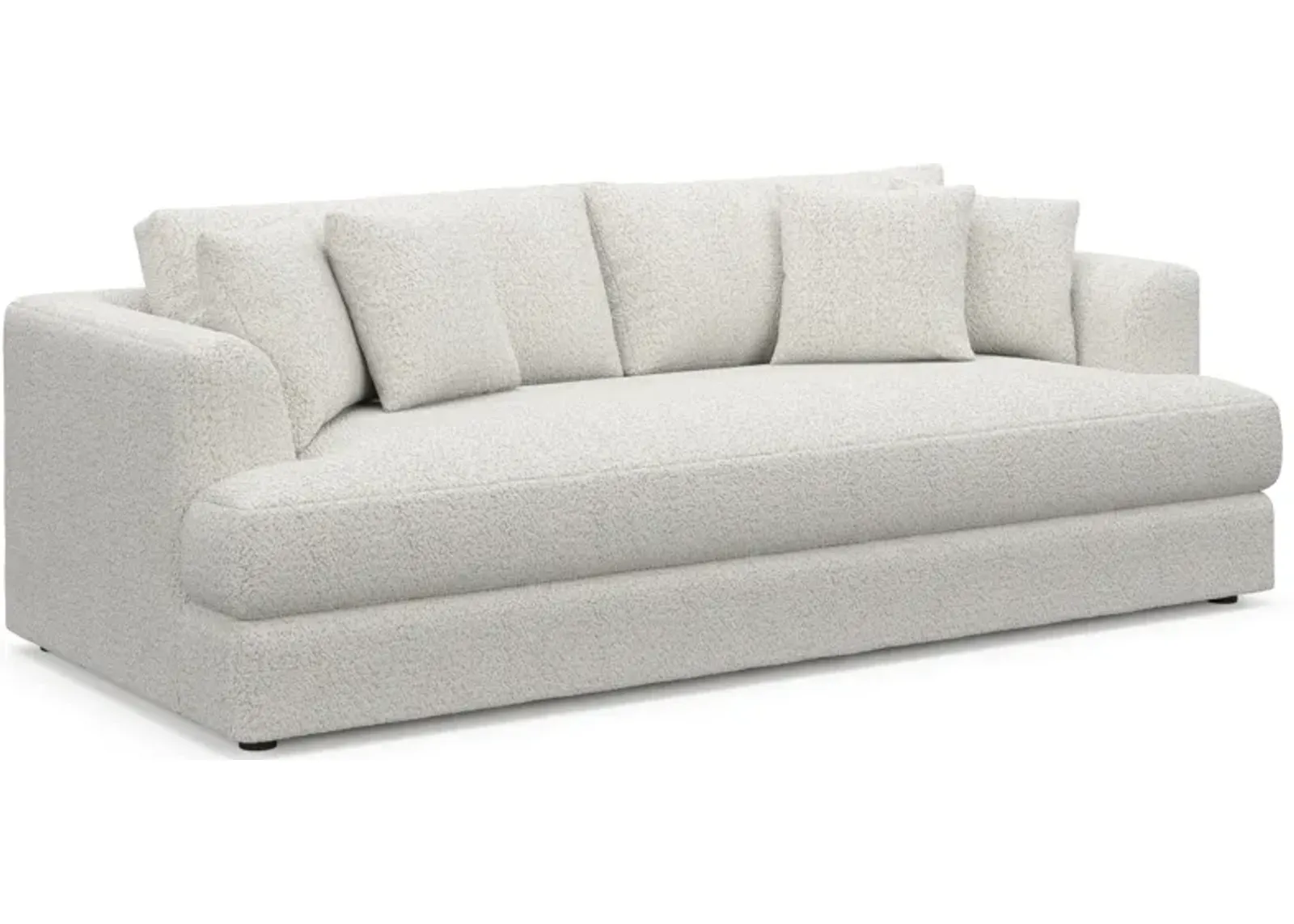 Ridley Foam Comfort Sofa - River Rock Ivory