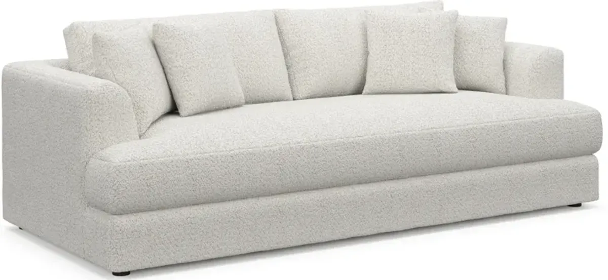 Ridley Foam Comfort Sofa - River Rock Ivory