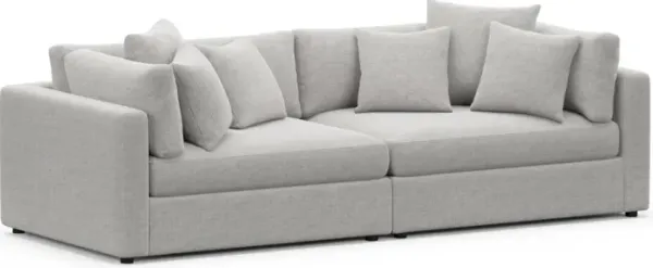 Sasha Foam Comfort Sofa - Adario Fog