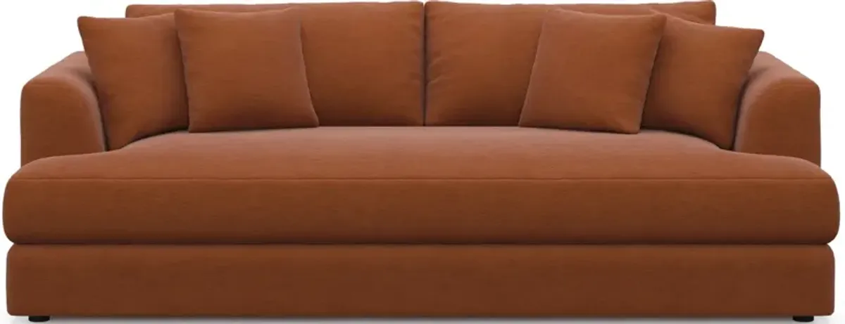 Ridley Foam Comfort Loveseat - Merrimac Brick