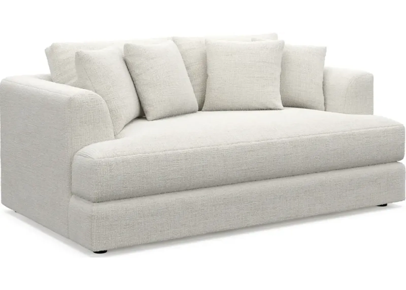 Ridley Foam Comfort Loveseat - Bantu Pearl