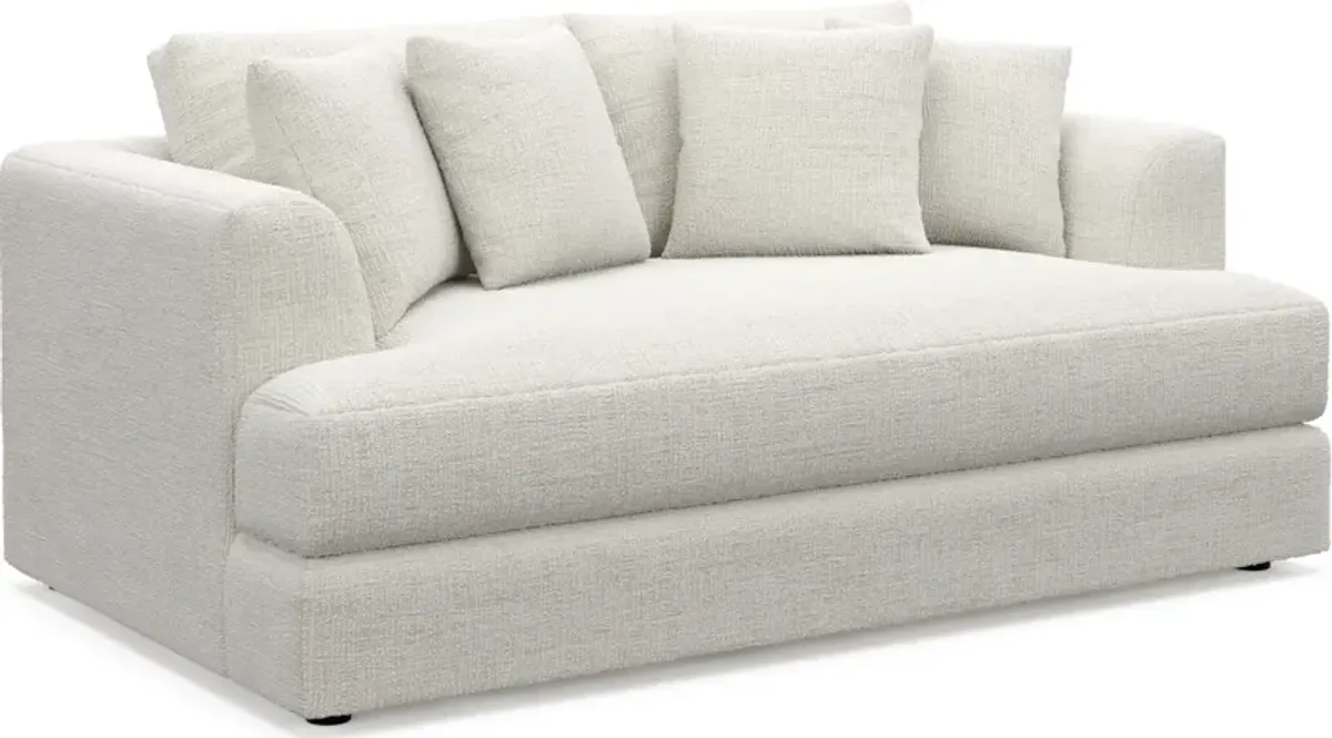 Ridley Foam Comfort Loveseat - Bantu Pearl