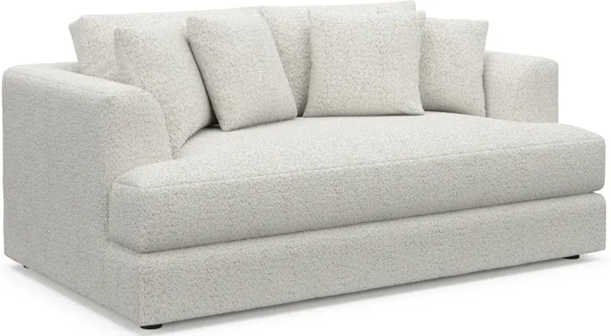 Ridley Foam Comfort Loveseat - River Rock Ivory