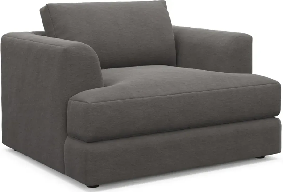 Ridley Foam Comfort Sofa, Loveseat, and Chair - Merrimac Ash