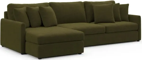 Jaden Foam Comfort Sectional - Midcentury Peat
