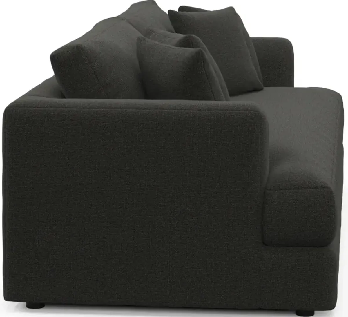 Ridley Foam Comfort Sofa - Liv Onyx