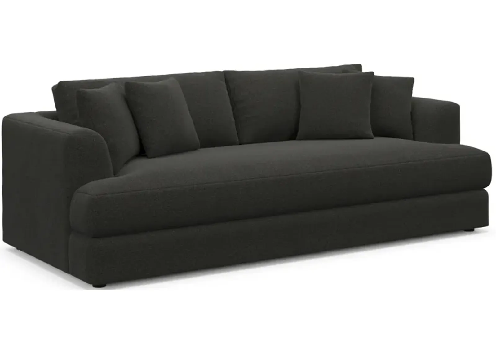 Ridley Foam Comfort Sofa - Liv Onyx