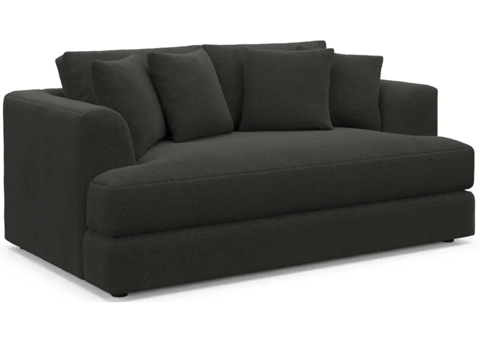 Ridley Foam Comfort Loveseat - Liv Onyx