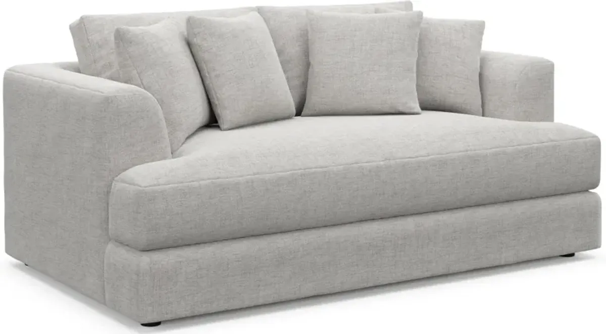 Ridley Foam Comfort Loveseat - Adario Fog