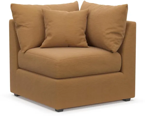 The Pitt Foam Comfort Corner Chair - Merrimac Topaz