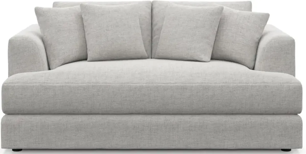 Ridley Hybrid Comfort Loveseat - Adario Fog