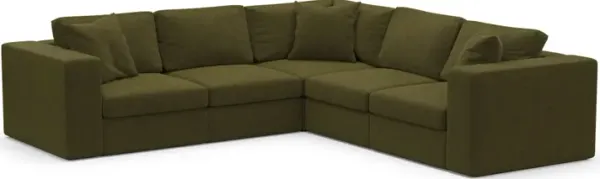Collin Foam Comfort Sectional - Midcentury Peat