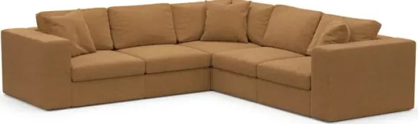 Collin Foam Comfort Sectional - Nora Camel