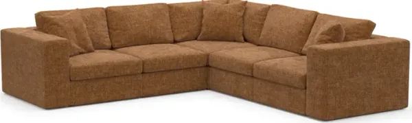 Collin Foam Comfort Sectional - Sundar Spice