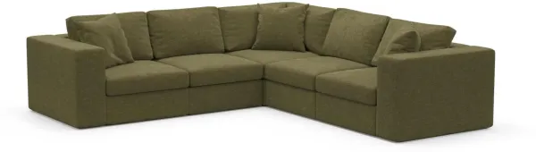 Collin Foam Comfort Sectional - Expedition Olive