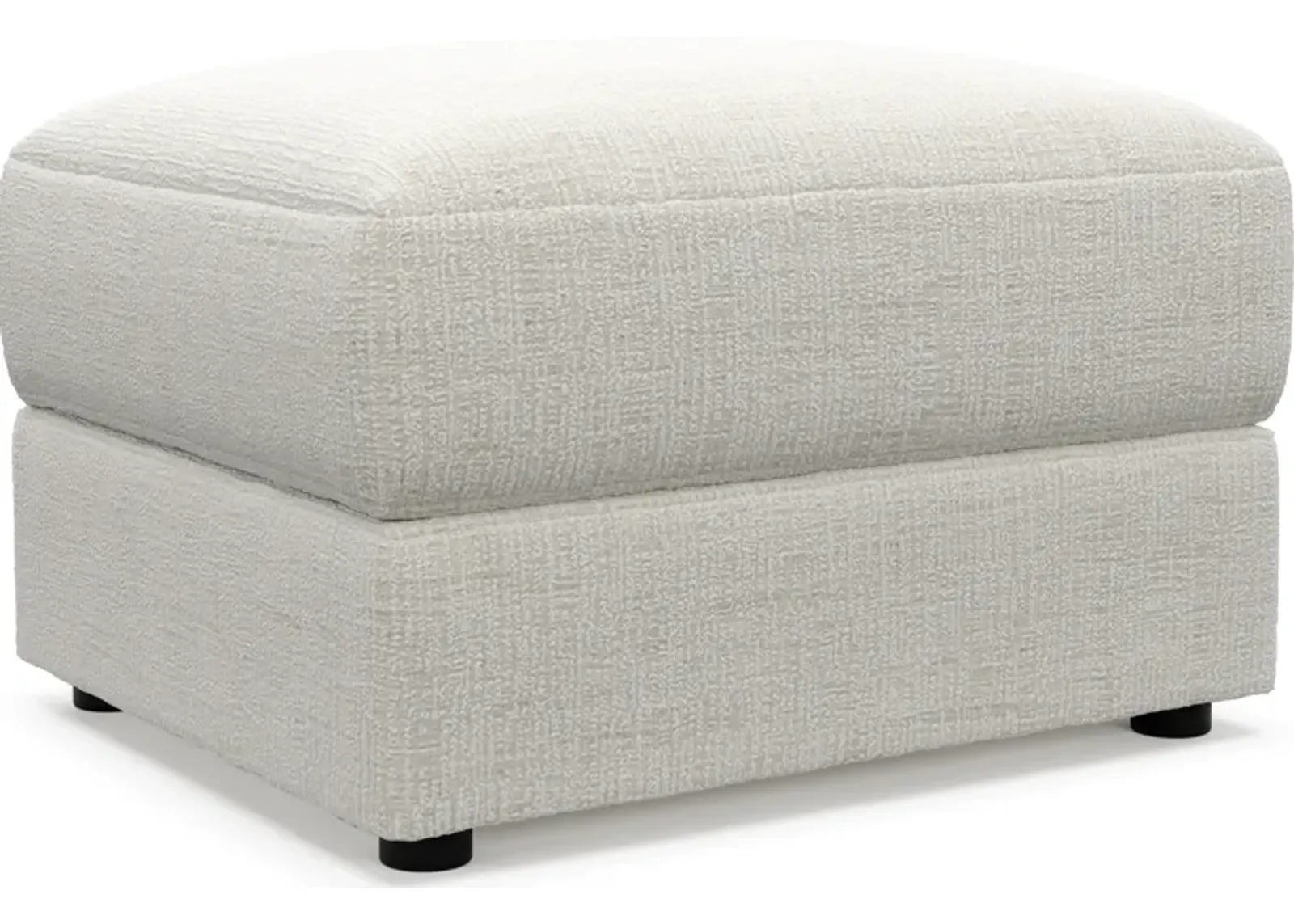 Ridley Foam Comfort Ottoman - Bantu Pearl