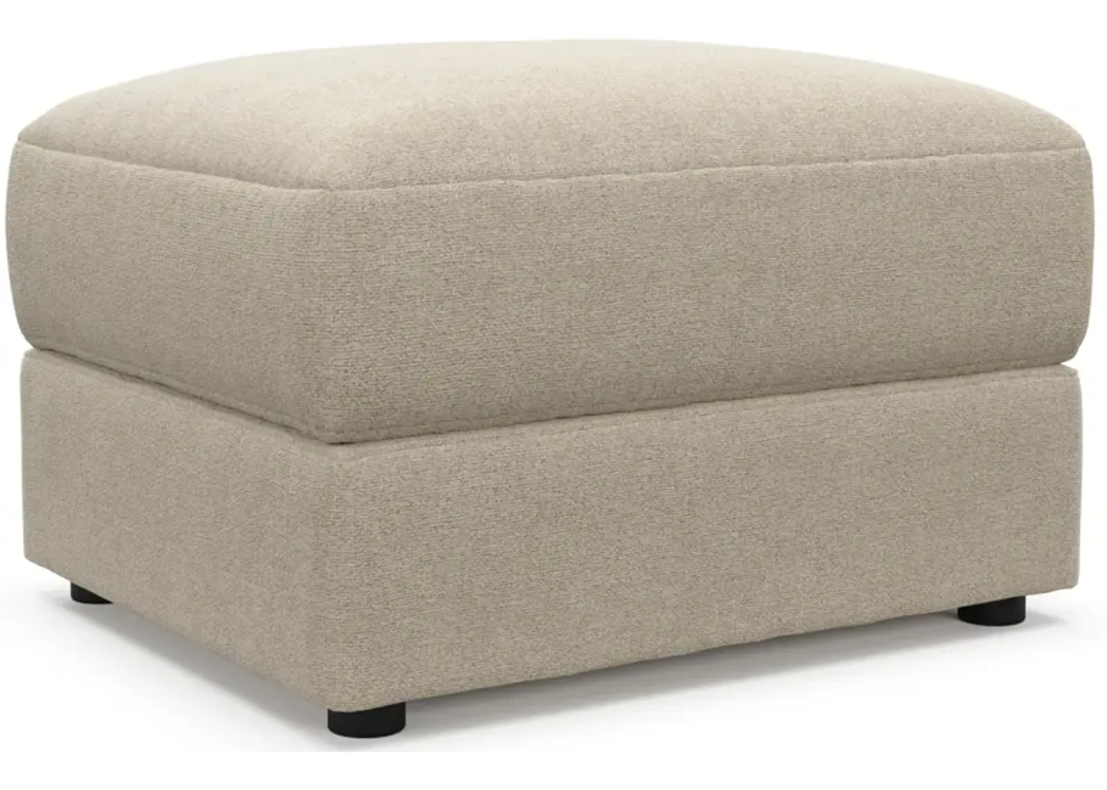 Ridley Foam Comfort Ottoman - Basker Antique