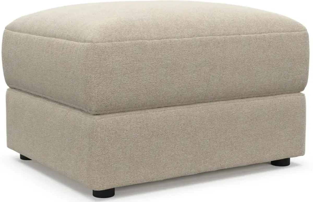 Ridley Foam Comfort Ottoman - Basker Antique