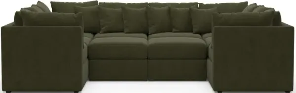 The Pitt Foam Comfort Sectional - Marina Moss
