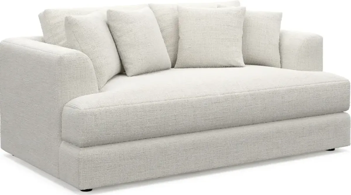 Ridley Hybrid Comfort Sofa, Loveseat, Chair and Ottoman - Bantu Pearl