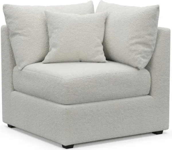 The Pitt Hybrid Comfort Corner Chair - Texel Gray