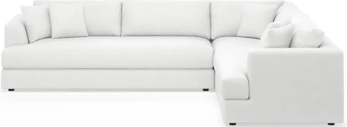 Ridley Foam Comfort 2-Piece Sectional - Lovie Chalk