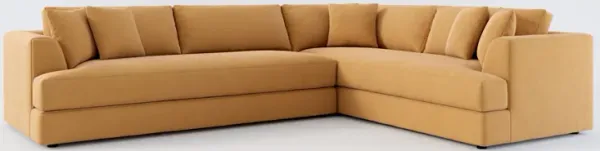 Ridley Hybrid Comfort 2-Piece Sectional - Merrimac Topaz