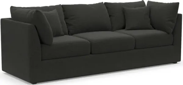 The Pitt Foam Comfort Sofa - Liv Onyx
