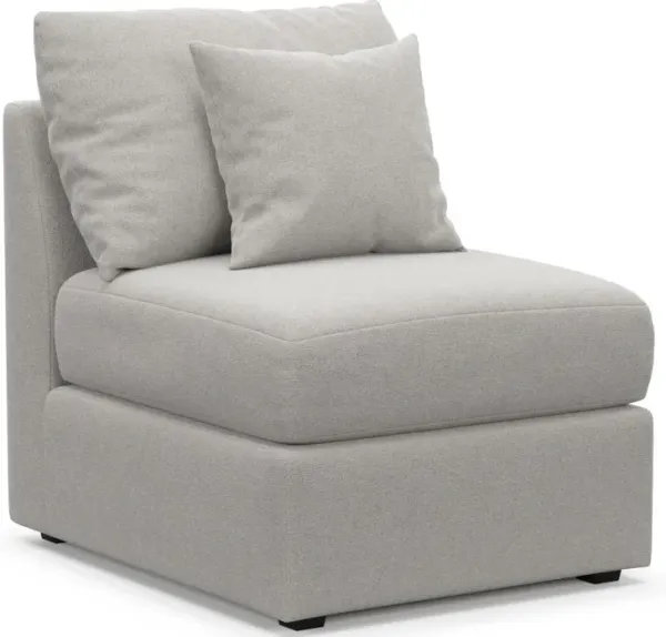 The Pitt Foam Comfort Armless Chair - Basker Dove