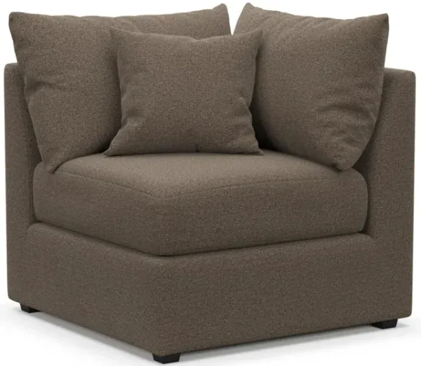 The Pitt Foam Comfort Corner Chair - Liv Umber