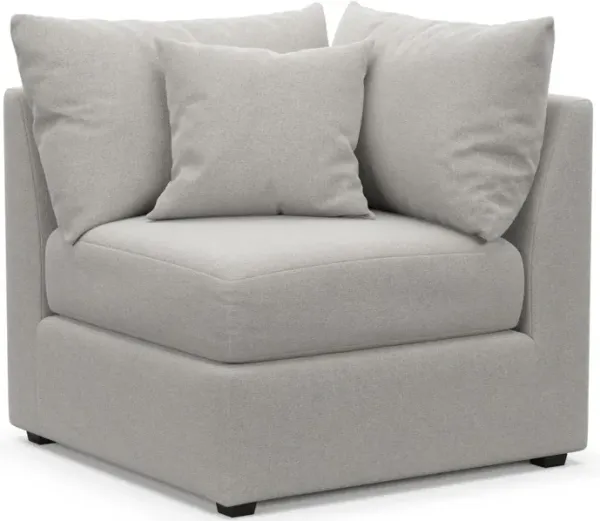 The Pitt Foam Comfort Corner Chair - Basker Dove