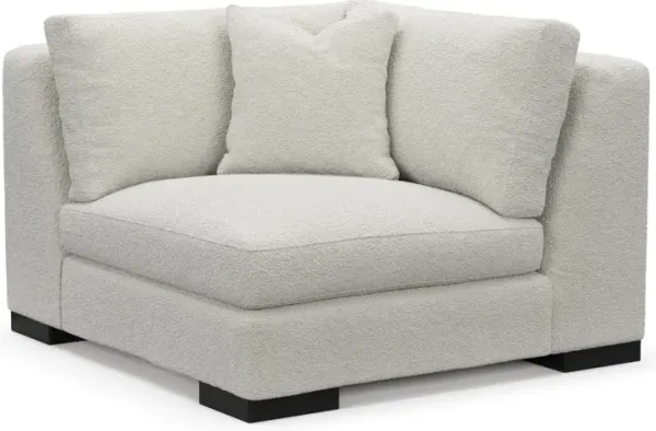 Bondi Foam Comfort Corner Chair - Texel Gray