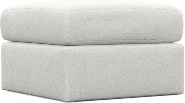 The Pitt Foam Comfort Ottoman - Blimey Cloud
