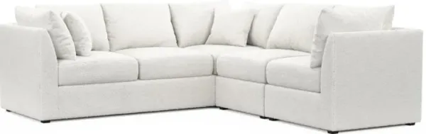 The Pitt Foam Comfort Sectional - Blimey Cloud