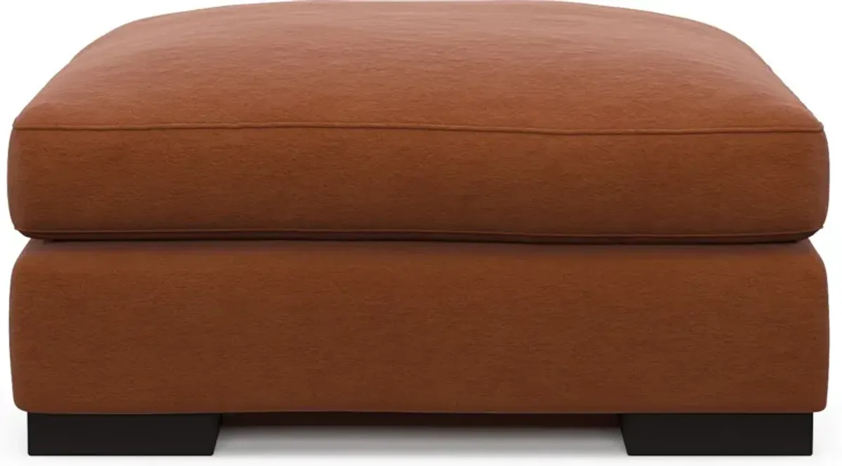 Bondi Foam Comfort Ottoman - Merrimac Brick