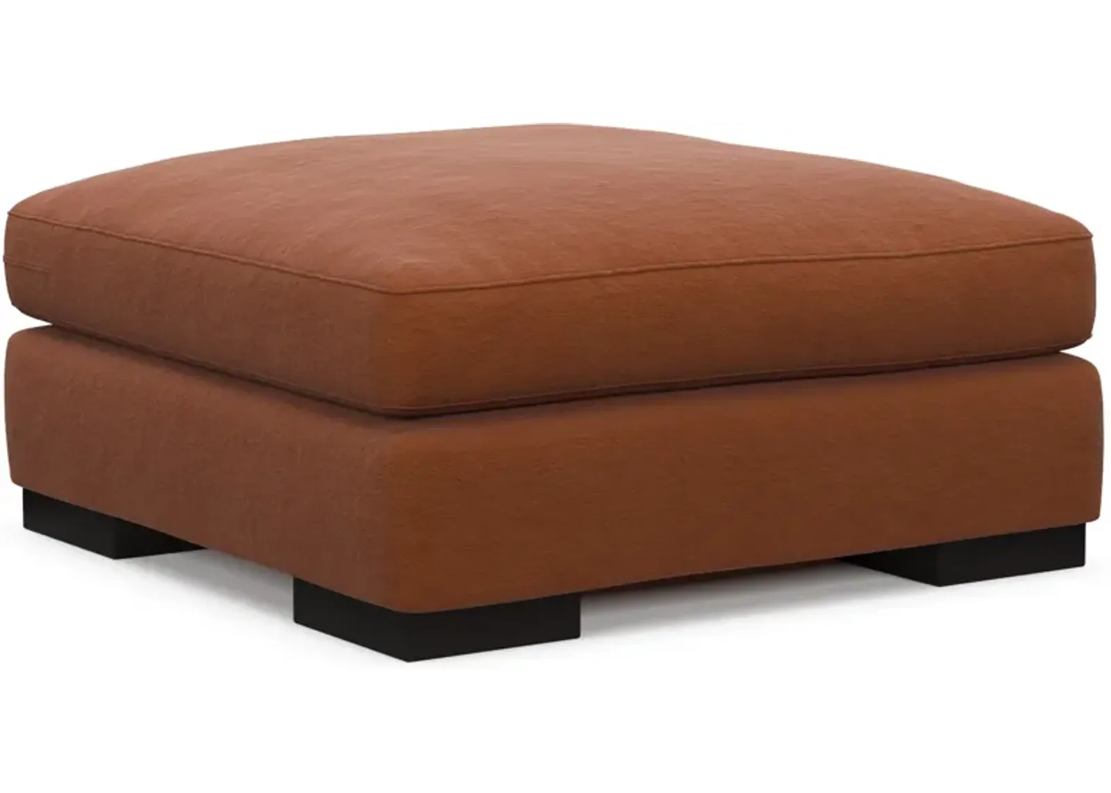 Bondi Foam Comfort Ottoman - Merrimac Brick