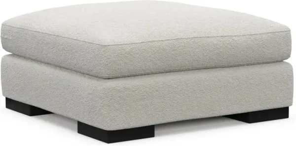 Bondi Foam Comfort Ottoman - Texel Gray