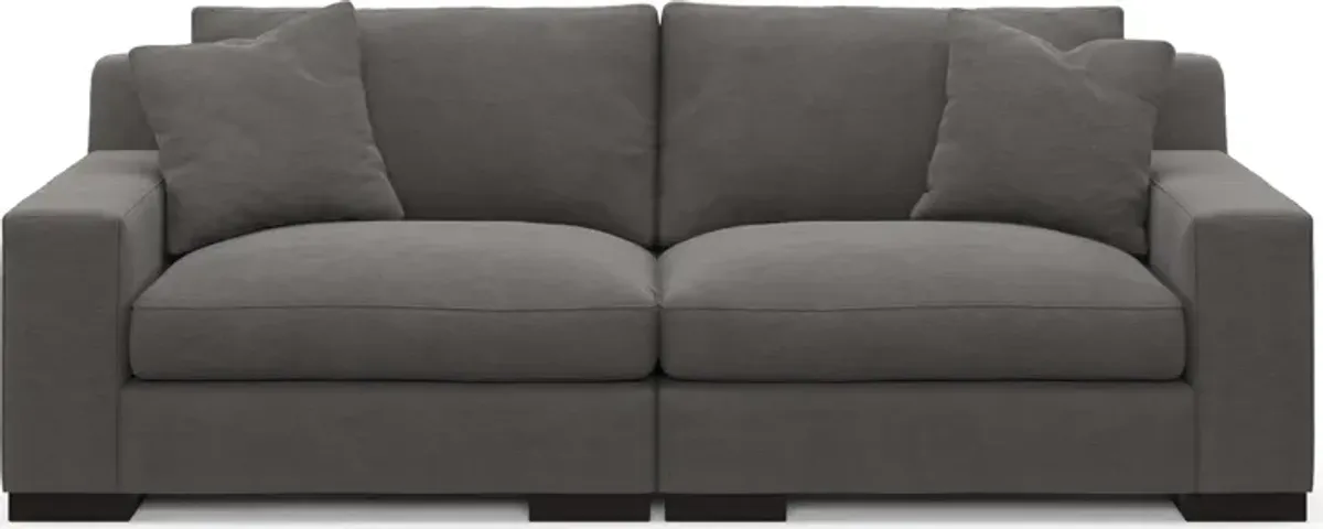 Bondi Foam Comfort 2-Piece Sofa - Merrimac Ash