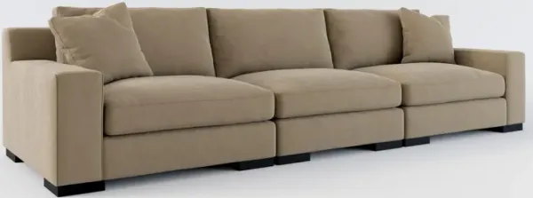 Bondi Foam Comfort 3-Piece Sofa - Merrimac Brownstone