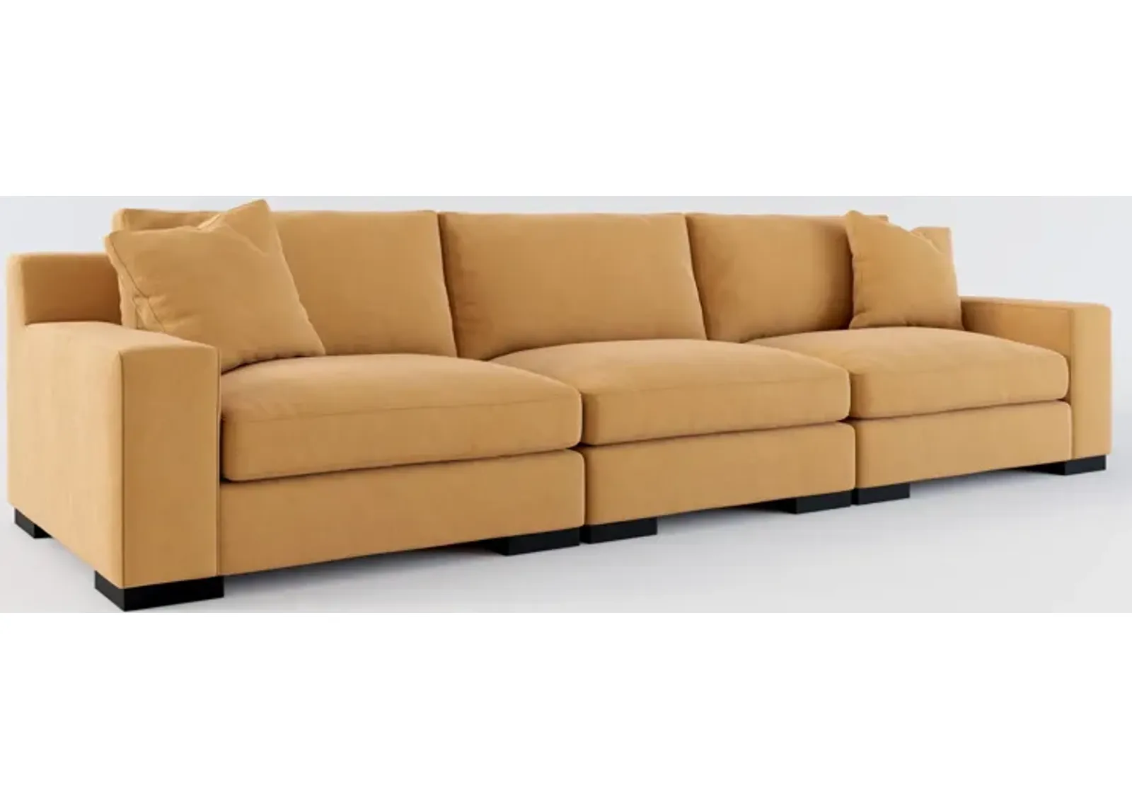 Bondi Foam Comfort 3-Piece Sofa - Merrimac Topaz