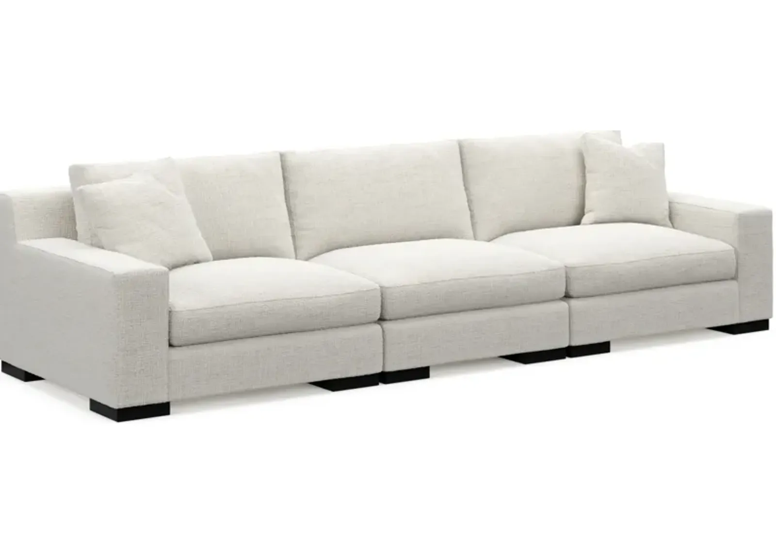 Bondi Foam Comfort 3-Piece Sofa - Bantu Pearl