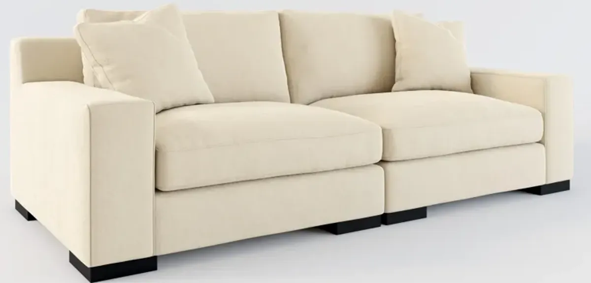 Bondi Hybrid Comfort 2-Piece Sofa - Merrimac Ecru