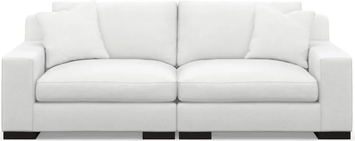 Bondi Hybrid Comfort 2-Piece Sofa - Lovie Chalk