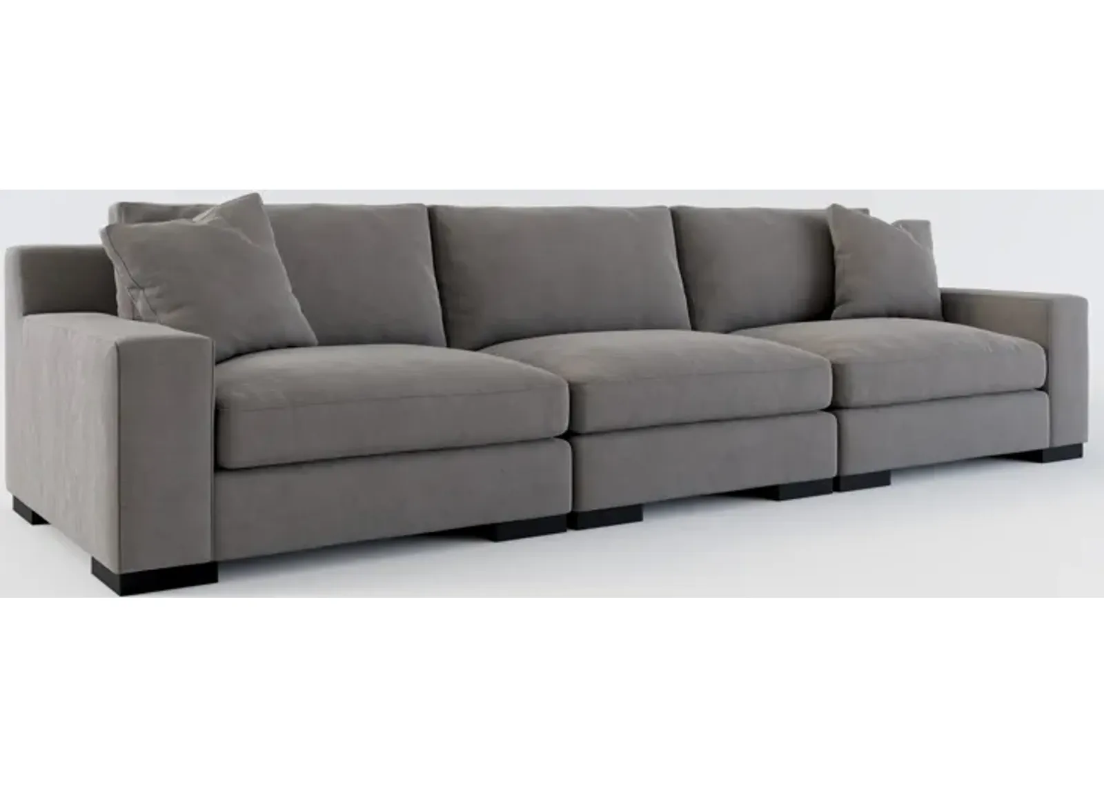 Bondi Hybrid Comfort 3-Piece Sofa - Merrimac Ash