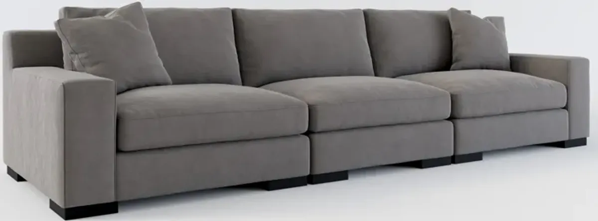 Bondi Hybrid Comfort 3-Piece Sofa - Merrimac Ash