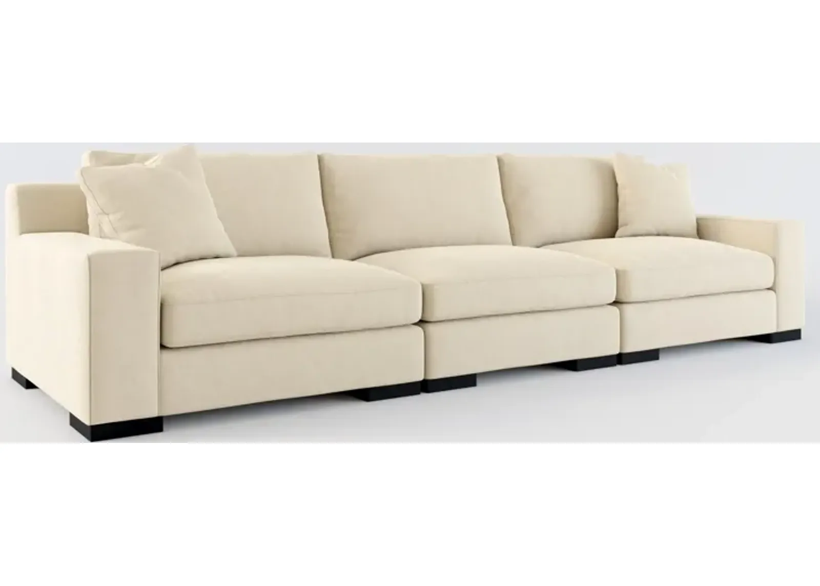 Bondi Hybrid Comfort 3-Piece Sofa - Merrimac Ecru